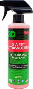 Освежитель воздуха для салона с ароматом клубники 3D (0.41 л) - Strawberry Scent 846OZ16